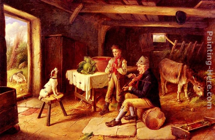 Charles Hunt A Cottage Concert